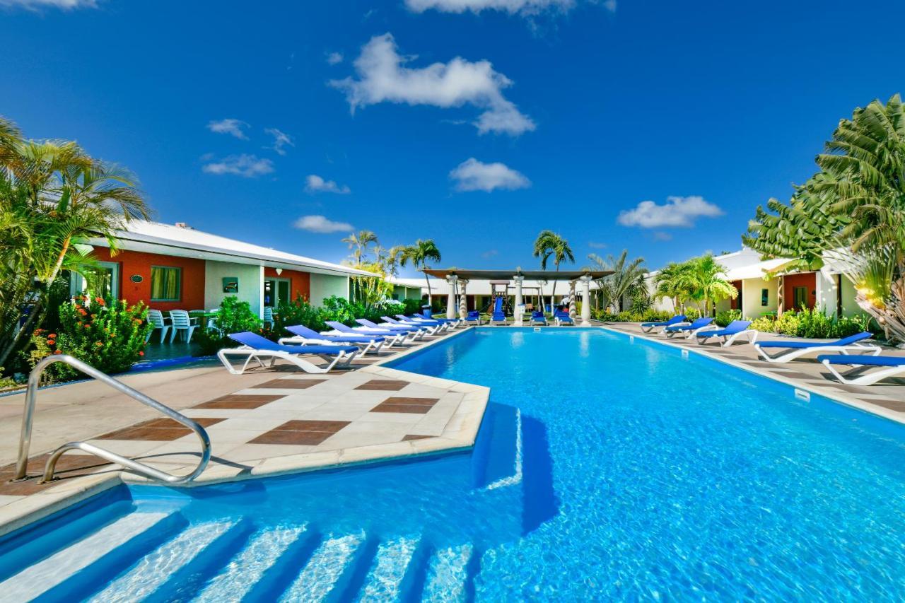 Aruba Blue Village Hotel And Apartments Palm Beach ภายนอก รูปภาพ